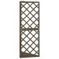Graticcio Angolare Grigio 50x50x145 cm Legno Massello di Abete Graticcio Angolare Grigio 50x50x145 cm Legno Massello di Abete
