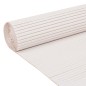 Recinzione da Giardino a Doppio Lato 110x500 cm Bianca