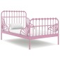 Giroletto Estendibile Rosa in Metallo 80x130/200 cm Giroletto Estendibile Rosa in Metallo 80x130/200 cm