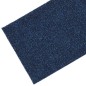vidaXL Tappeti Adesivi Rettangolari per Scale 15 pz 76x20 cm Blu