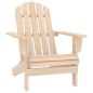 Sedia Adirondack con Poggiapiedi e Tavolo Massello di Abete Sedia Adirondack con Poggiapiedi e Tavolo Massello di Abete