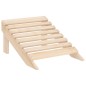 Sedia Adirondack con Poggiapiedi e Tavolo Massello di Abete Sedia Adirondack con Poggiapiedi e Tavolo Massello di Abete