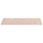 Tappeti Adesivi Rettangolari Scale 15 pz 76x20cm Marrone Chiaro