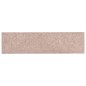 Tappeti Adesivi Rettangolari Scale 15 pz 76x20cm Marrone Chiaro