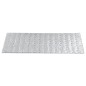 Tappeti Adesivi Rettangolari per Scale 15 pz 60x25 cm Grigi