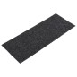 Tappeti Adesivi Rettangolari per Scale 15 pz 60x25 cm Neri Tappeti Adesivi Rettangolari per Scale 15 pz 60x25 cm Neri