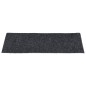 Tappeti Adesivi Rettangolari per Scale 15 pz 60x25 cm Neri Tappeti Adesivi Rettangolari per Scale 15 pz 60x25 cm Neri