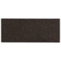 Tappeti Adesivi Rettangolari Scale 15 pz 60x25 cm Marrone Scuro Tappeti Adesivi Rettangolari Scale 15 pz 60x25 cm Marrone Scuro