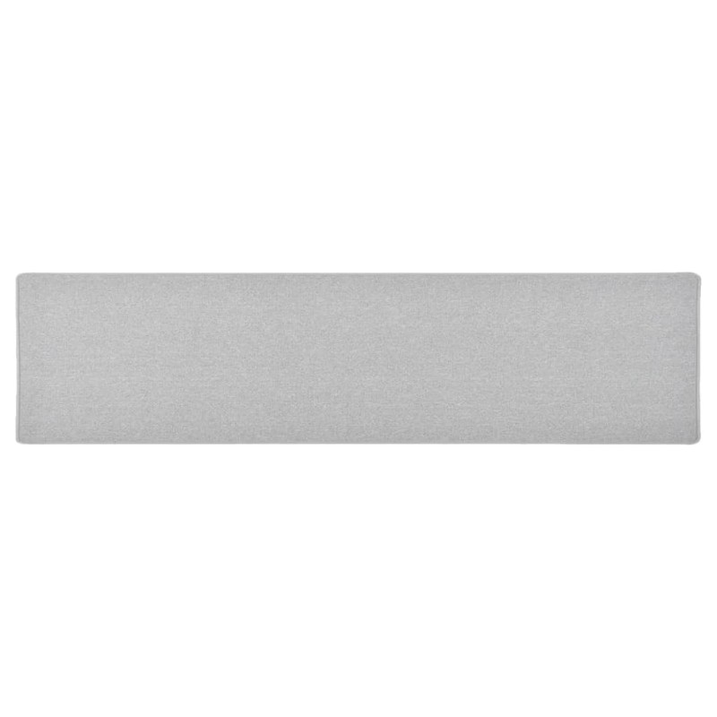 Tappeto Corsia Grigio Chiaro 50x200 cm Tappeto Corsia Grigio Chiaro 50x200 cm
