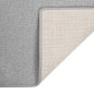 Tappeto Corsia Grigio Chiaro 50x200 cm Tappeto Corsia Grigio Chiaro 50x200 cm