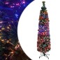 vidaXL Albero Natale Artificiale Sottile Supporto 120 cm Fibra Ottica vidaXL Albero Natale Artificiale Sottile Supporto 120 cm Fibra Ottica