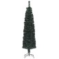 vidaXL Albero Natale Artificiale Sottile Supporto 120 cm Fibra Ottica vidaXL Albero Natale Artificiale Sottile Supporto 120 cm Fibra Ottica