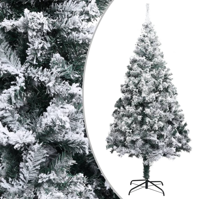 Albero di Natale Artificiale con Neve Verde 300 cm PVC Albero di Natale Artificiale con Neve Verde 300 cm PVC