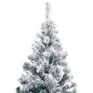 Albero di Natale Artificiale con Neve Verde 300 cm PVC Albero di Natale Artificiale con Neve Verde 300 cm PVC