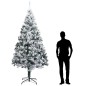 Albero di Natale Artificiale con Neve Verde 300 cm PVC Albero di Natale Artificiale con Neve Verde 300 cm PVC