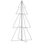 Albero di Natale a Cono 300 LED per Interni Esterni 120x220 cm Albero di Natale a Cono 300 LED per Interni Esterni 120x220 cm