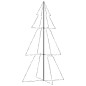 Albero di Natale a Cono 300 LED per Interni Esterni 120x220 cm Albero di Natale a Cono 300 LED per Interni Esterni 120x220 cm