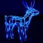 Decorazioni di Natale a Forma di Renne 3 pz 229 LED Decorazioni di Natale a Forma di Renne 3 pz 229 LED