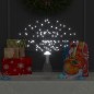 Luci di Natale Fuochi Artificio 10pz Bianco Freddo 20cm 140 LED