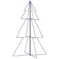 Albero di Natale a Cono 200 LED per Interni Esterni 98x150 cm Albero di Natale a Cono 200 LED per Interni Esterni 98x150 cm