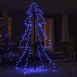 Albero di Natale a Cono 200 LED per Interni Esterni 98x150 cm Albero di Natale a Cono 200 LED per Interni Esterni 98x150 cm