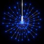 Luci di Natale Fuochi d'Artificio Blu 20 cm 1400 LED Luci di Natale Fuochi d'Artificio Blu 20 cm 1400 LED