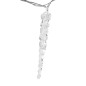 Luci Natale Ghiacciolo 40pz Bianco Freddo Acrilico Telecomando Luci Natale Ghiacciolo 40pz Bianco Freddo Acrilico Telecomando