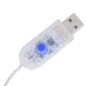 Luci Fatate a Stella a LED 500 LED Bianco Freddo 8 Funzioni Luci Fatate a Stella a LED 500 LED Bianco Freddo 8 Funzioni