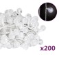 Filo di Luci Sferiche 20m 200 LED Bianco Freddo 8 Funzioni Filo di Luci Sferiche 20m 200 LED Bianco Freddo 8 Funzioni