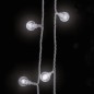 Filo di Luci Sferiche 20m 200 LED Bianco Freddo 8 Funzioni Filo di Luci Sferiche 20m 200 LED Bianco Freddo 8 Funzioni