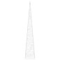 Cono di Luce LED Acrilico Decorativo Bianco Freddo 60 cm