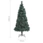 Albero di Natale Artificiale con Supporto Verde 240 cm PET Albero di Natale Artificiale con Supporto Verde 240 cm PET