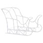 Decorazione Natalizia Renne e Slitta 280x28x55 cm in Acrilico Decorazione Natalizia Renne e Slitta 280x28x55 cm in Acrilico