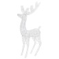 Renne di Natale XXL in Acrilico 250 LED 2pz 180cm Bianco Freddo Renne di Natale XXL in Acrilico 250 LED 2pz 180cm Bianco Freddo