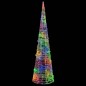 Piramide Decorativa Cono di Luce LED Acrilico Colorato 90 cm Piramide Decorativa Cono di Luce LED Acrilico Colorato 90 cm