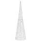 Piramide Decorativa Cono di Luce LED Acrilico Colorato 90 cm Piramide Decorativa Cono di Luce LED Acrilico Colorato 90 cm