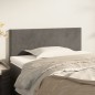 vidaXL Testiera Grigio Scuro 90x5x78/88 cm in Velluto vidaXL Testiera Grigio Scuro 90x5x78/88 cm in Velluto