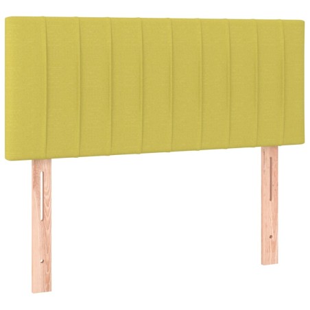 vidaXL Testiera Verde 100x5x78/88 cm in Tessuto