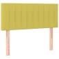 vidaXL Testiera Verde 100x5x78/88 cm in Tessuto