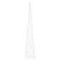 Cono di Luce LED Decorativo Acrilico Blu 90 cm Cono di Luce LED Decorativo Acrilico Blu 90 cm
