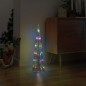 Piramide Decorativa Cono di Luce LED Acrilico Colorata 60 cm Piramide Decorativa Cono di Luce LED Acrilico Colorata 60 cm