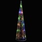 Piramide Decorativa Cono di Luce LED Acrilico Colorata 60 cm Piramide Decorativa Cono di Luce LED Acrilico Colorata 60 cm