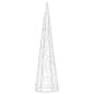 Piramide Decorativa Cono di Luce LED Acrilico Colorata 60 cm Piramide Decorativa Cono di Luce LED Acrilico Colorata 60 cm