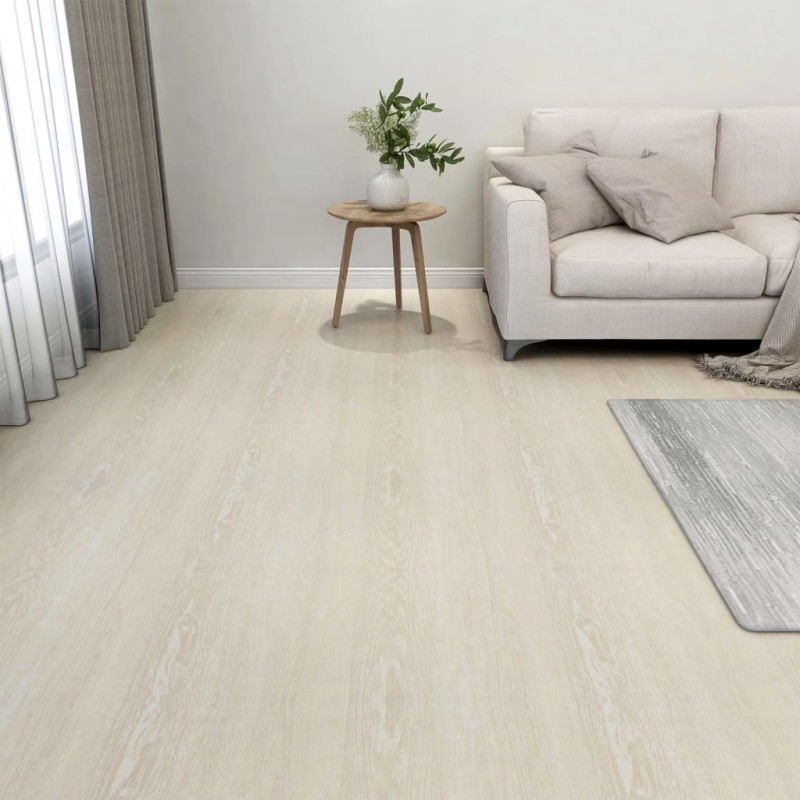 Listoni per Pavimenti Autoadesivi 20 pz in PVC 1,86 m² Beige Listoni per Pavimenti Autoadesivi 20 pz in PVC 1,86 m² Beige