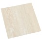 Listoni per Pavimenti Autoadesivi 20 pz in PVC 1,86 m² Beige Listoni per Pavimenti Autoadesivi 20 pz in PVC 1,86 m² Beige