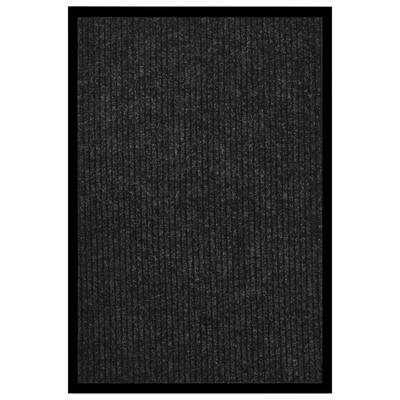 Zerbino Striato Antracite 80x120 cm Zerbino Striato Antracite 80x120 cm