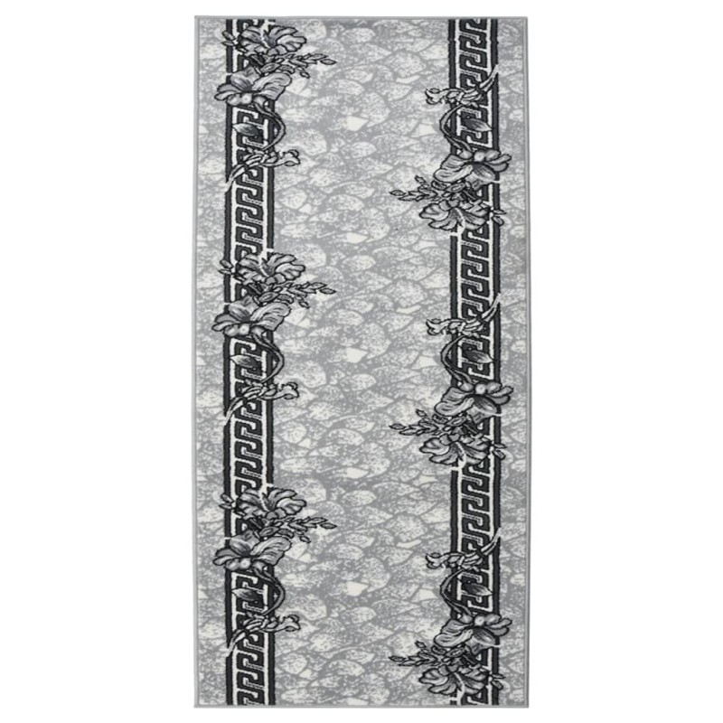 Tappeto Lungo in BCF Grigio 100x200 cm Tappeto Lungo in BCF Grigio 100x200 cm