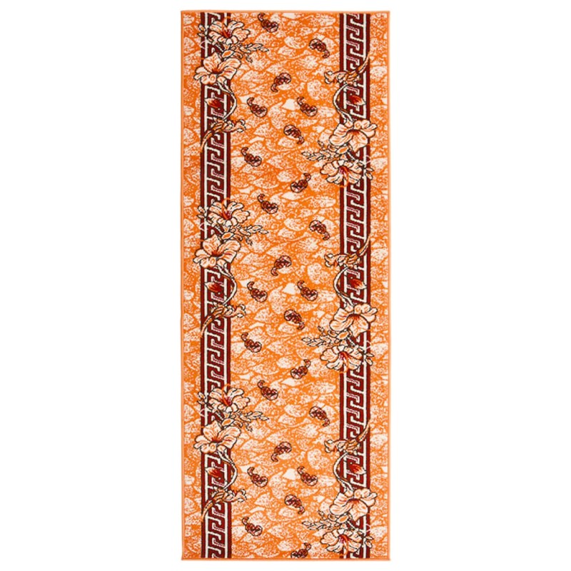 Tappeto Lungo in BCF Terracotta 100x350 cm Tappeto Lungo in BCF Terracotta 100x350 cm