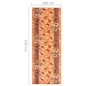 Tappeto Lungo in BCF Terracotta 100x350 cm Tappeto Lungo in BCF Terracotta 100x350 cm