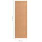 Tappeto Lungo in BCF Beige 80x250 cm Tappeto Lungo in BCF Beige 80x250 cm
